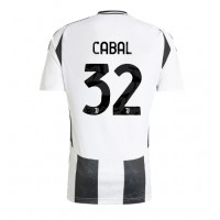 Camiseta Juventus Juan Cabal #32 Primera Equipación Replica 2024-25 mangas cortas